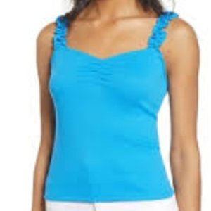 BP Finely Ribbed Aster Blue Tank Top Size XS New